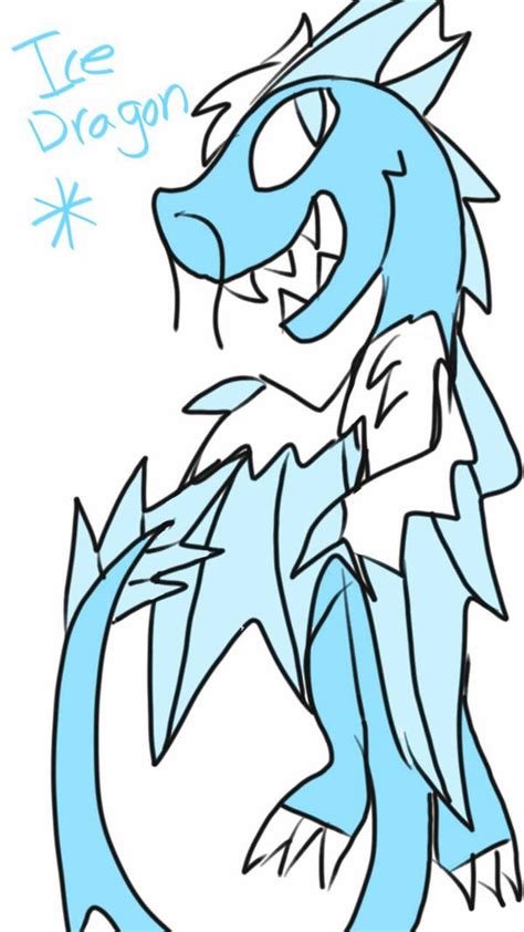 Ice Dragon by Springtrap309 on DeviantArt