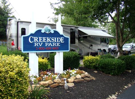 RV Park Pigeon Forge Best Campground In Pigeon Forge Tennessee CreekSide RV Site Map | Creekside ...