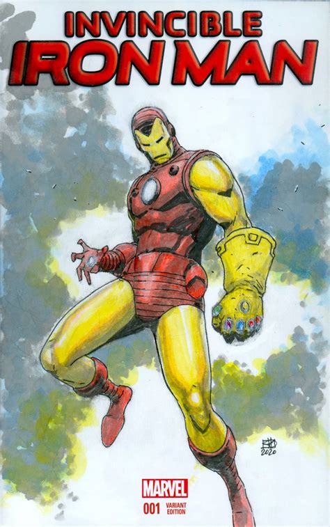 Iron Man with Infinity Gauntlet by Khoi Pham, in Jason Baccus's Iron ...