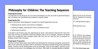 Philosophy for Children - KS2 PSHE Resources - Twinkl