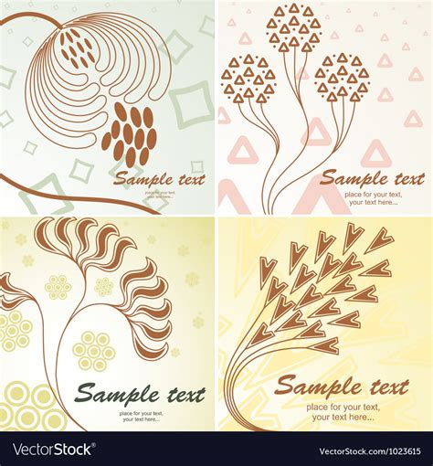 Retro floral Royalty Free Vector Image - VectorStock