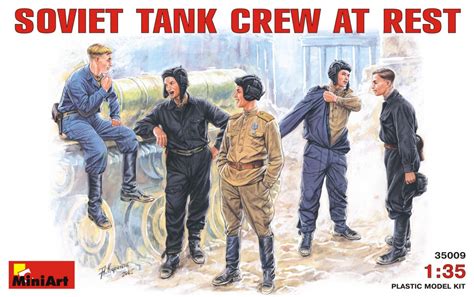 Miniart – 35009 SOVIET TANK CREW AT REST