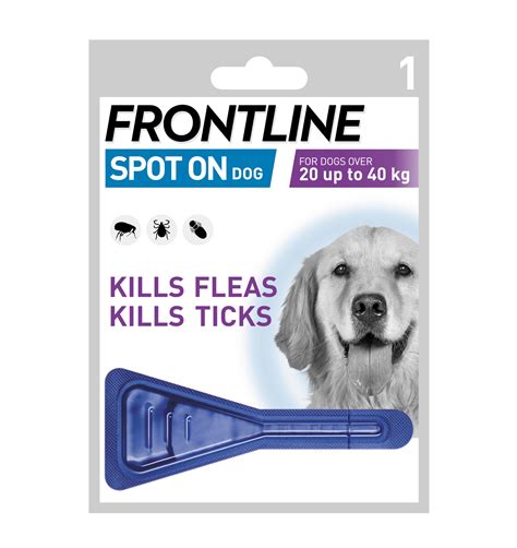 Frontline Spot On Flea & Tick Treatment Large Dog (20-40kg) - 1 pack