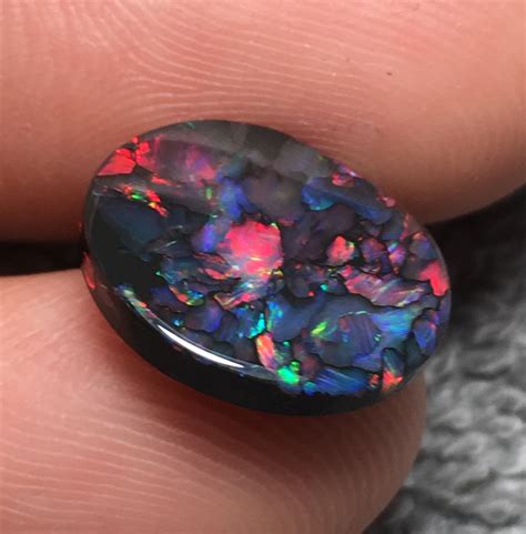 Unique Gem Lightning Ridge Black Opal - Natural Opals