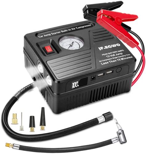 Top 10 Best Portable Jump Starter with Air Compressor 2021 - Generators, Power Station, Tools ...