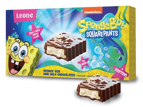 Spongebob Chocolate With Nuts