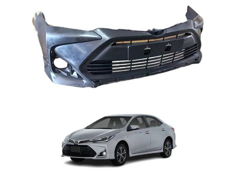 Buy Toyota Corolla X 2021-2023 FPI Front Bumper | Black in Pakistan | PakWheels