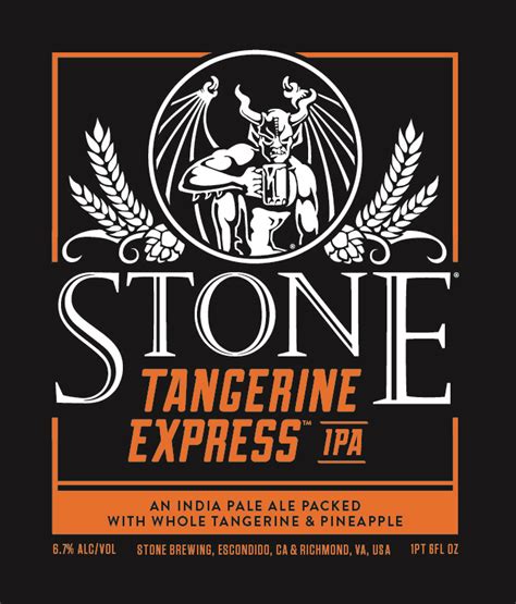 Stone Tangerine Express IPA calls out the overly juicy beers debuts ...