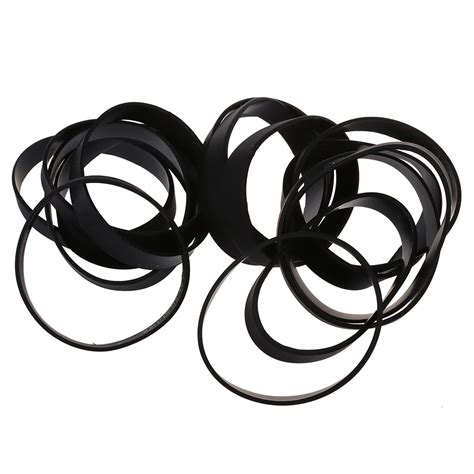 15 Black Rubber Cuff Bracelet Wristband Wrist Band 12mm HOT-in Chain & Link Bracelets from ...