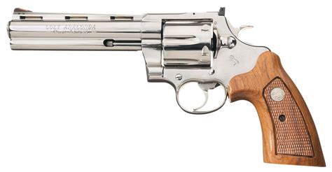 Vintage stainless steel Colt Anaconda .44 magnum - You Will Shoot Your ...