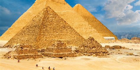 The significance of the Great Pyramid of Giza (Egypt) in relation to the pyramids at Saqqara and ...