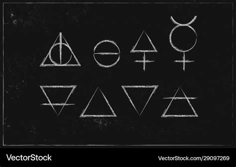 Alchemy Symbols Wallpaper