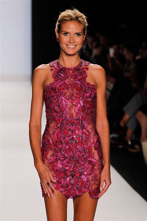 Runway Heidi Klum 90S / Heidi Klum - Project Runway Spring 2014 fashion show -03 ... : We can't ...