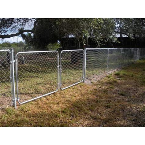 Decorative Chain Link Fence Gate | Shelly Lighting