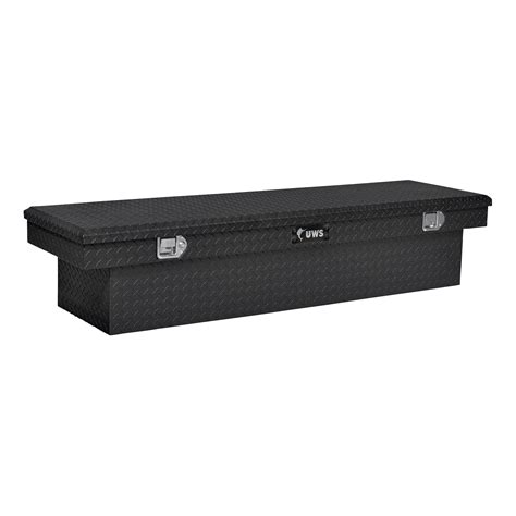 UWS EC10643 72-Inch Matte Black Heavy-Wall Aluminum Truck Tool Box ...