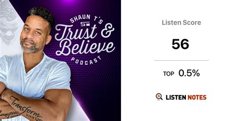 Trust and Believe with Shaun T (podcast) - Shaun T | Listen Notes