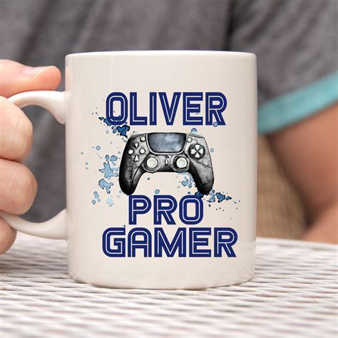 Personalised Pro Gamer mug Gaming mug Gamer Gift | Etsy