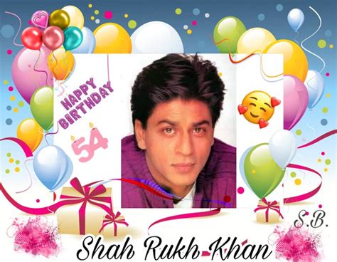 Shah Rukh Khan's Birthday Celebration | HappyBday.to