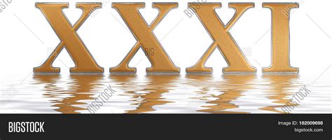 Roman Numeral Xxxi, Image & Photo (Free Trial) | Bigstock