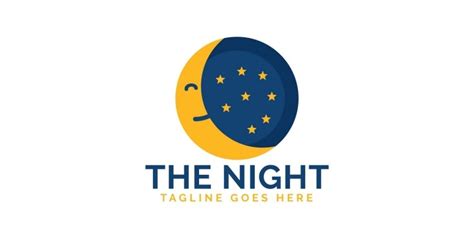 The Night Logo Design by IKAlvi | Codester