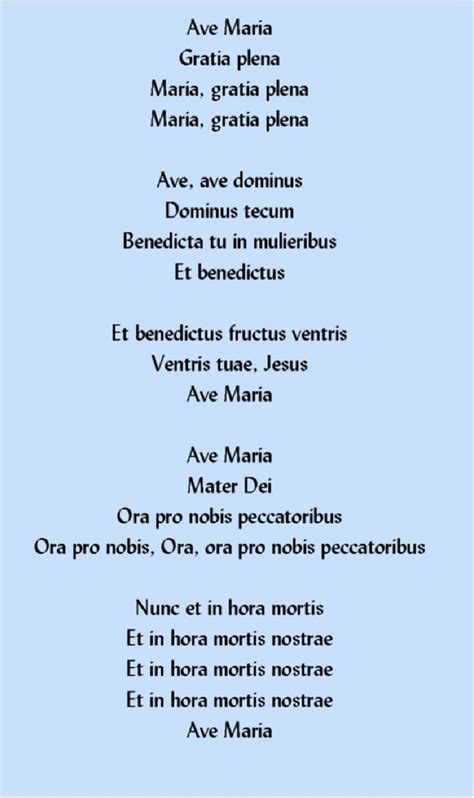 Ave Maria Schubert Letra - SEO POSITIVO