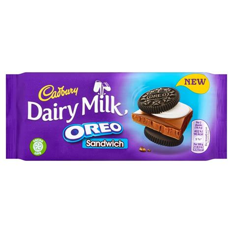 Buy Cadbury Dairy Milk Oreo Sandwich chocolate Bar 92g (Pack of 4) Online at desertcartZimbabwe