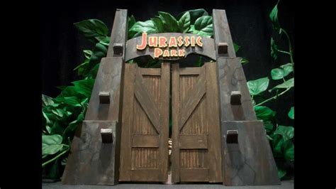 Jurassic Park Gate - YouTube