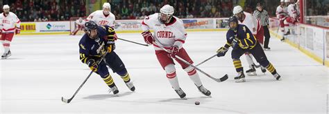 Cornell hockey: men's team 3-1 after split weekend