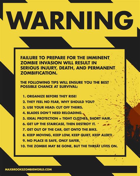 Zombie Invasion Survival Tips