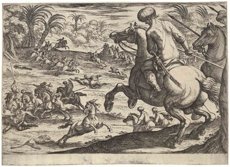 Prints and Principles: Antonio Tempesta’s etching, “Lion Hunt”, 1609