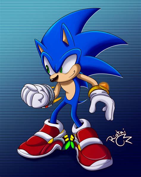 Sonic (Chaos Control Collab) by RiotaiPrower on DeviantArt