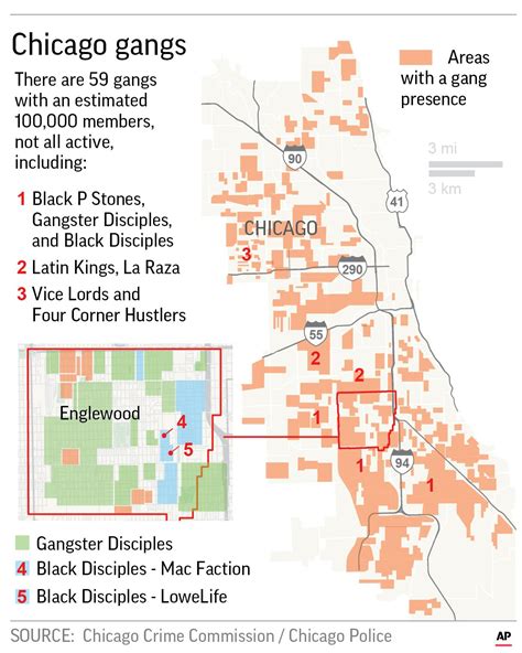 Chicago Gangs Map 2021 - Long Dark Ravine Map