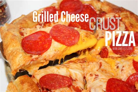 ~Grilled Cheese Crust Pizza! - Oh Bite It