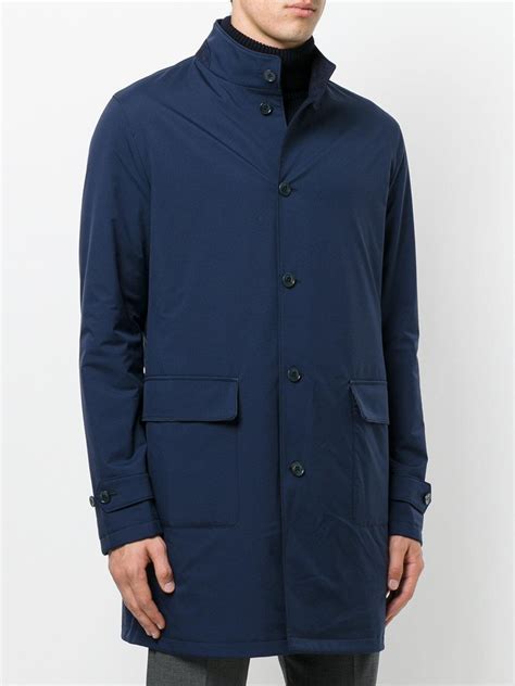 Lyst - Loro Piana Reversible Coat in Blue for Men