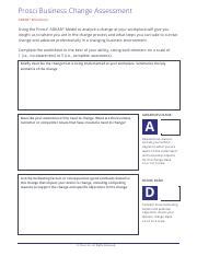 Prosci-ADKAR-Business-Assessment.pdf - Prosci Business Change ...