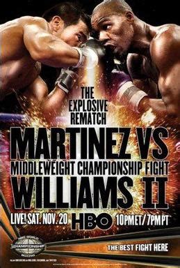 Sergio Martínez vs. Paul Williams II - Wikipedia