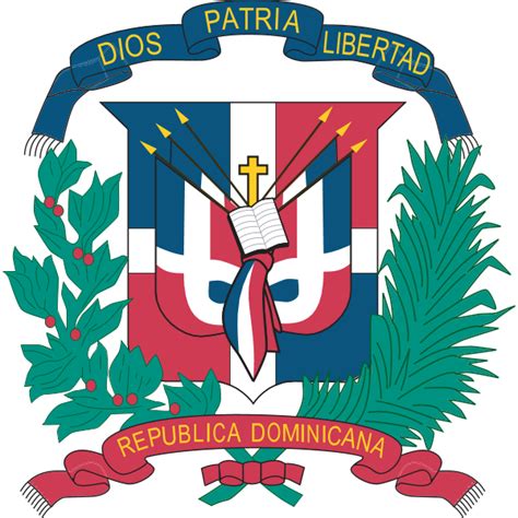 DOMINICAN REPUBLIC COAT OF ARMS Logo Download png