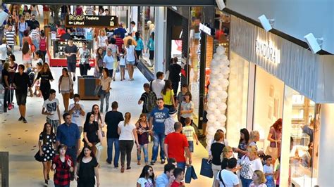 People Crowd Rush for Shopping in Luxury Mall Interior Stock Video - Video of customer ...