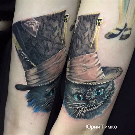 Cheshire cat tattoo by Yury. Limited availability at Holy Grail Tattoo Studio | Tattoos, Tattoo ...