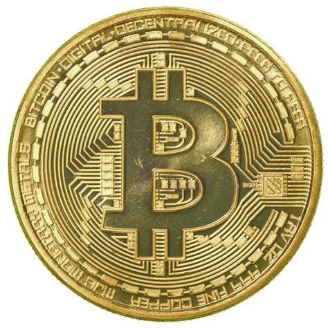 Aliexpress.com : Buy 1 x Gold Plated Bitcoin Coin Collectible BTC Coin ...