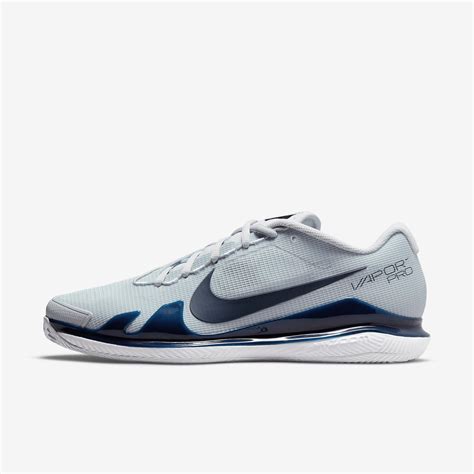 Nike Mens Air Zoom Vapor Pro Clay Tennis Shoes - Pure Platinum - Tennisnuts.com