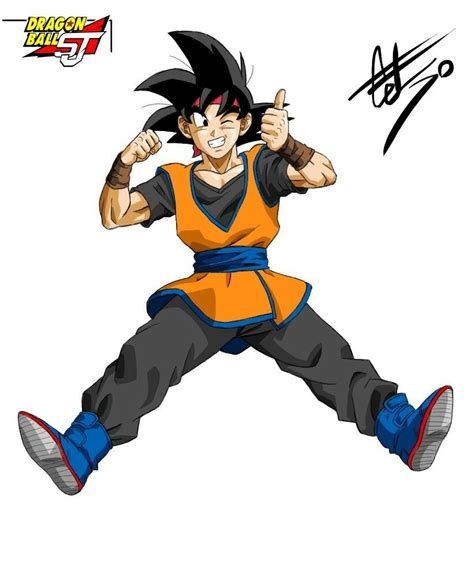 Goku Jr - Dragon Ball Shin Jidai by celsohenrique #∆∆shani | Dragon ...