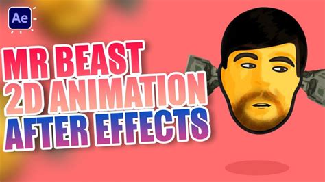 MrBeast 2D Animation with After Effects Tutorials – CG Animation Tutorials / VOLTAGETUTORIALS.COM