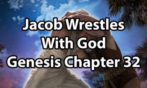 jacob wrestles God | Let's Talk Scripture