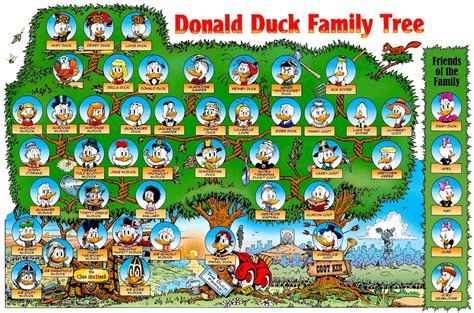 Don Rosa's Duck Family Tree | Scrooge McDuck Wikia | Fandom