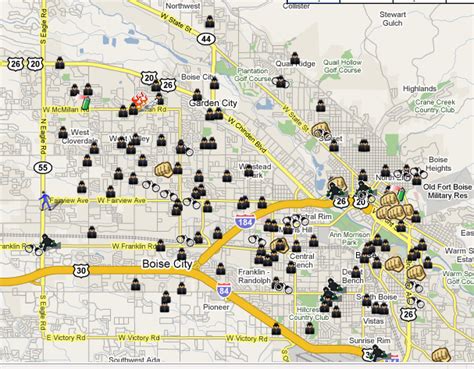 SpotCrime - The Public's Crime Map: Boise, Idaho Crime Map