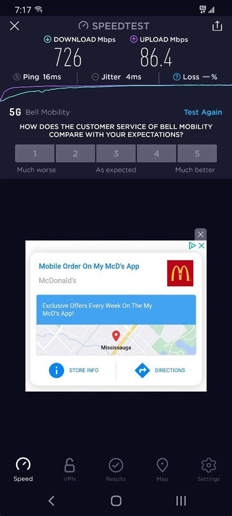 5G Speed Test! : r/bell
