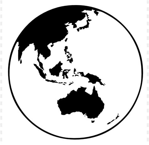 Earth Globe Black And White Clip Art, PNG, 796x800px, Earth, Area, Artwork, Black, Black And ...