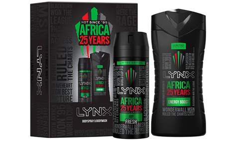 Up To 6% Off Lynx Africa 25 Year Duo Gift Set | Groupon