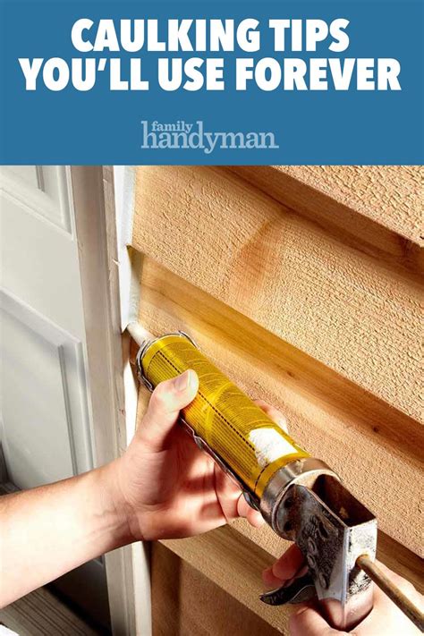 Caulk Smarter With These Handy Hints | Diy home repair, Caulking tips ...